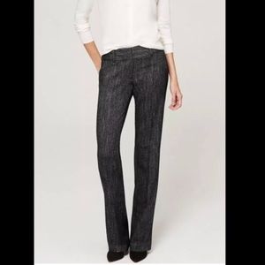 LOFT herringbone Julie trouser